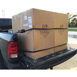 1"x10' 1,200 lb Re-Tractable Ratchet Tie Downs Black 2-Pack 34415