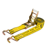 2" x 15' 5000 lb Ratchet Strap Yellow 52300