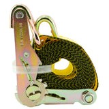 2" x 15' 5000 lb Ratchet Strap Yellow 52300